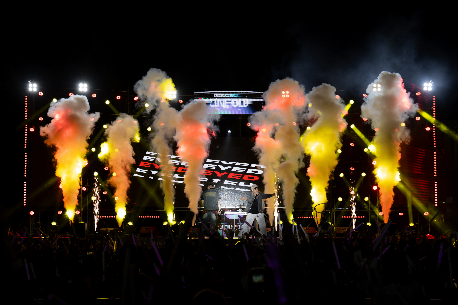 EYED festival pyro stage